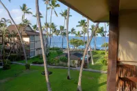 Kona Isle B34 - Ocean View, Top Floor with Full AC. Peaceful Oceanfront Complex.