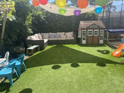 Walk to the beach or relax and grill outdoors in the amazing yard!