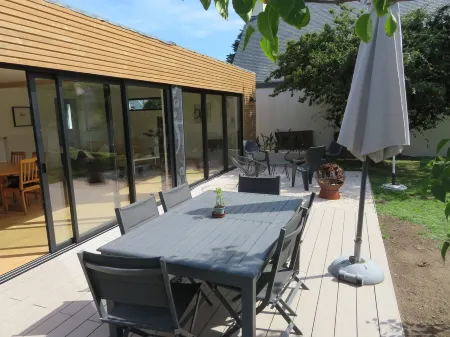 Maison de Vacances Commerces et Plages à Pieds