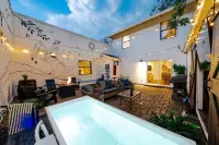 Wine Trail Retreat w/ Fire Pit, Cold Plunge, Grill, Walk to Downtown JC!