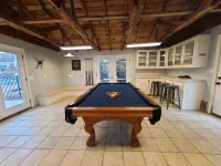 CALM, PEACEFUL COVE!  Lakefront Oasis w/ guest house + no stairs to huge dock!