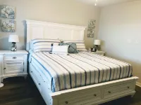Sunrise Villa #204 condo with balcony overlooking pool & boardwalk to beach Hotels near University of Texas, Marine Science Institute