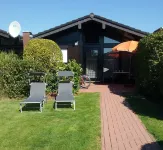 Vacation home bungalow, one floor, fenced garden, dog allowed, 2 parking spaces - Wifi