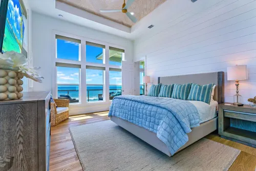 Luxury Beachfront Home with a Private, Hot Tub and Elevator