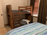 Private beach, pools/hot tub, winter sports, sleeps 20