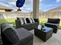 3 bedrooms, 2 baths, open concept kitchen and living