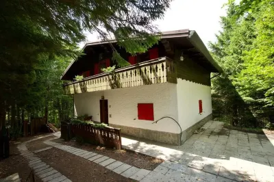 Chalet con giardino, terrazza e vista panoramica