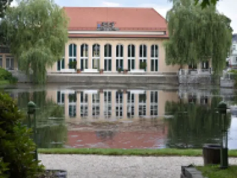 5-star family holiday apartment in the Siebert Bad Brambach guest house Hoteles en Bad Brambach