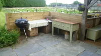 SLEEPS 8 Contemporary Oak Frame Home Large Garden Rural AONB Far Reaching View