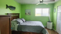 Gorgeous waterfront balcony view & boat dock on the shores of Lake Erie