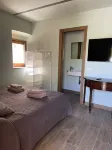 Tuscan house with heated pool at the start of archeological area of Vitozza