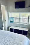 Sleeps 10, large deep water dock, 2 swim platforms- ladders & covered slip.