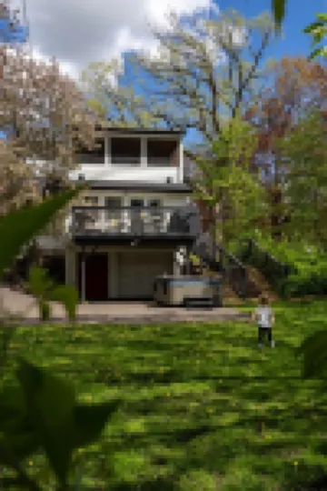 Charming Cottage with Hot Tub, Fire Pit, & Wooded Backyard