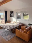 Unique getaway, surrounded by fields close to two great pubs.