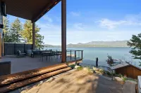New Modern Luxury Home. Enjoy the Sweeping Lakefront and Mountain View’s. Hotels in Sagle