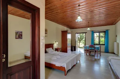 Crete Holiday Rental Small Village Close to Beaches -Sharing a Large Pool