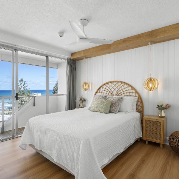 Beach-view apartment accommodation in Surfers Paradise on the Gold Coast