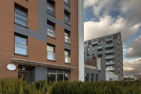 Grano Apartments Gdańsk Motława Spa & Wellness Отели в г. Гданьск