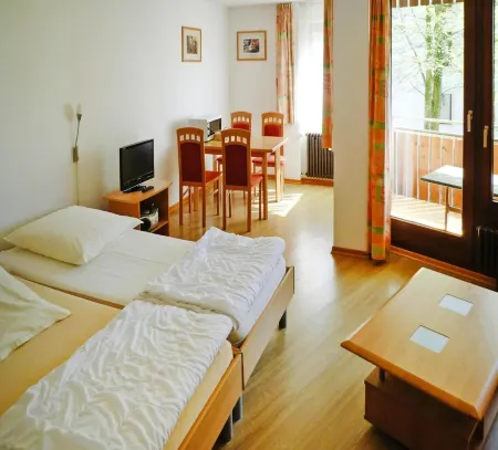 Apartment near Lake Constance and Alps Отели в г. Имменштад