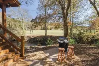 Cabin on Water  Scenic Fly Fishing Firepit Games