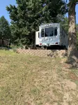 Beautiful views of flathead lake in our 30 ft trailer with two slides. You are w