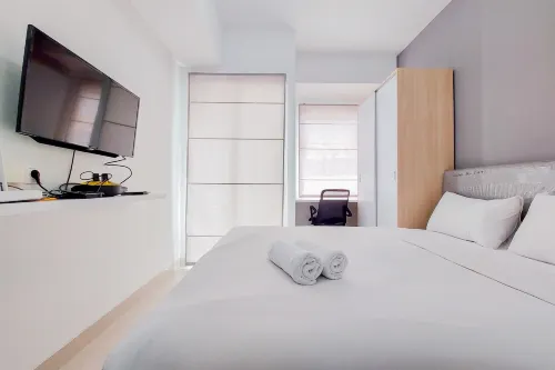 Enjoy Living and Warm Studio at Serpong Garden Apartment - WiFi