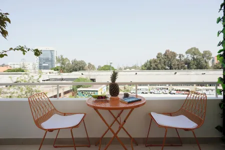 Boho Studios & Apts in Mar Mikhael Отели в г. Wata Aamaret Chalhoub