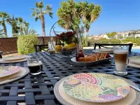 Spacious Villa with stunning views over the Ocean with pool heating available. Hotels in Peyia