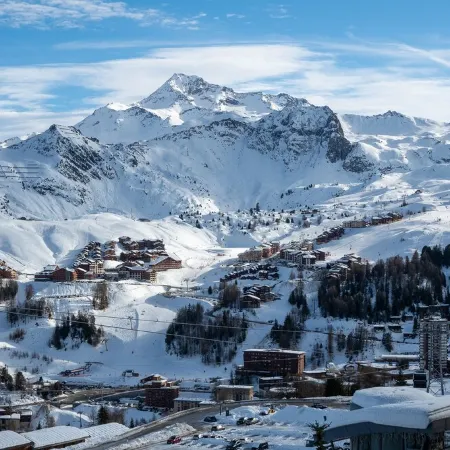 6-person apartment, spacious, functional, Mont Blanc view