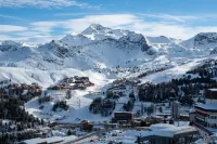 6-person apartment, spacious, functional, Mont Blanc view