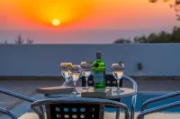 Spyros Villa near Fiskardo, Private Pool Overflow 4x8m, panoramic sea view Hotels in Erisos