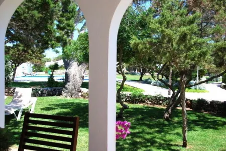 Casa Barregas. Unifamiliar en Cap D'Artrutx, Menorca. Casa con jardín.