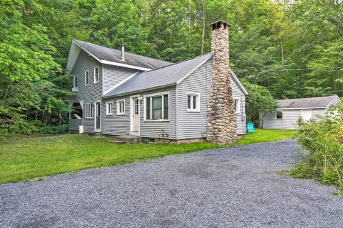 Ludlow Home w/ Hot Tub, Near Okemo Resort! - Parkplatz