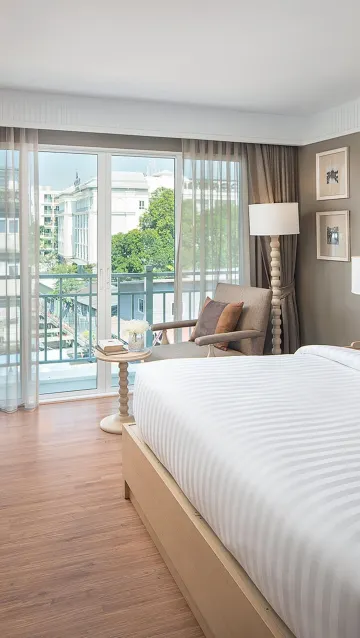 ห้องริเวอร์ไซด์ดีลักซ์เตียงคิงไซส์