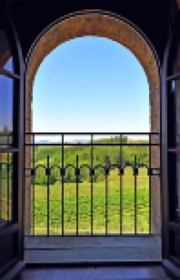 13th Century Medieval Villa on the top Chianti hills near Florence - 26 guests.