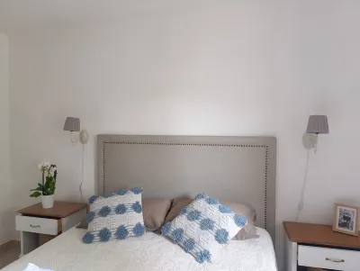 Villa le palme, 500 mt from the beaches of Sas Linnas Siccas Bay. Hotels near Spiaggia 1 - Oasi Biderosa