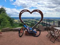 The modern vacation apartment is situated in a quiet location next to the local recreation area Hotels in Merchweiler