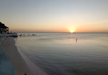 Casa Bambú Holbox beachfront. Private garden 1000 m2