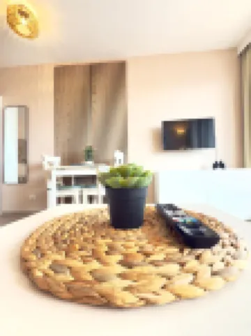 Duhnerherz in the center, on the beach balcony + sea view, Wlan parking bike room etc.