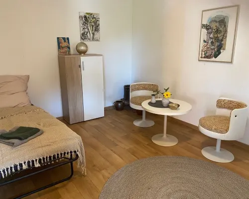 Bungalow on Rudower See up to 3 people Pet-friendly, nature and tranquillity, Hotels in Lenzen