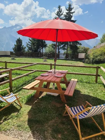 Studio 4/6pers, Terrasse, Jardinet, vue Imprenable sur la Muselle.50m des Pistes