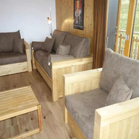 Apartment with balcony views of  Nendaz