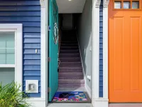 Walk to Dtwn Charlevoix Condo with Fireplace Hotels in Charlevoix