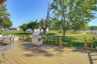 Kayaks & Boat Dock: Waterfront Home in Grove - Pet friendly