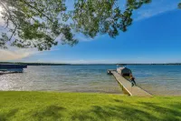 On All-sports Lake! Lewiston Cabin w/ Boat Dock - 4-Star
