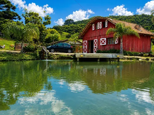 Celeiro Taquaras em Rancho Queimado - SC - Chalets