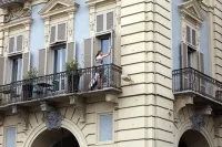 Piazza Castello Suite - شرفة