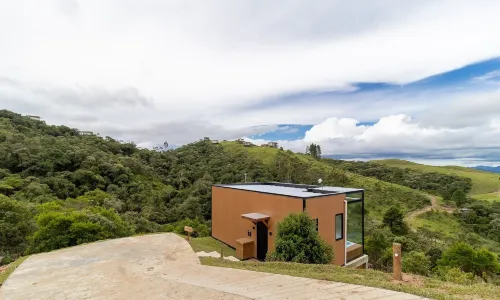 Chalé C\ Lareira Perto de Florianópolis VST034 -  Privatzimmer