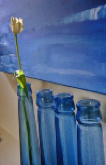 Villa Ouranos Our Dream in Blue and Cream with Seaview and Pool