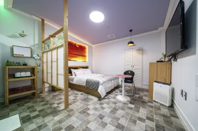 Yeongwol Apple Tree Motel 仙岩村韓半島地形附近的飯店